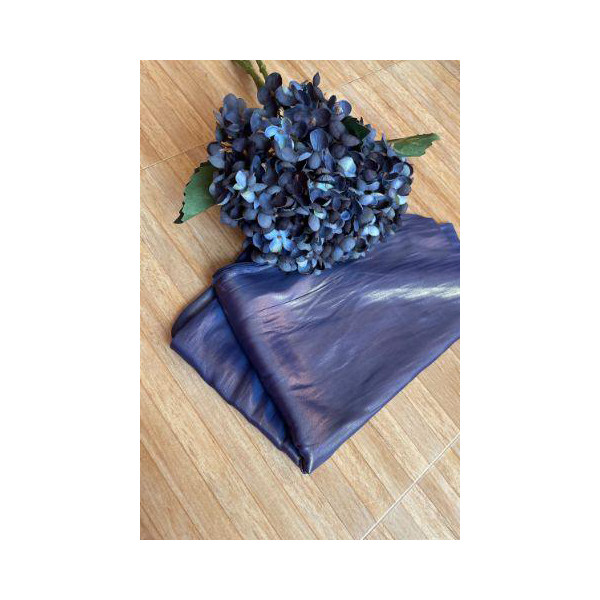 Lurex scarf prussian blue