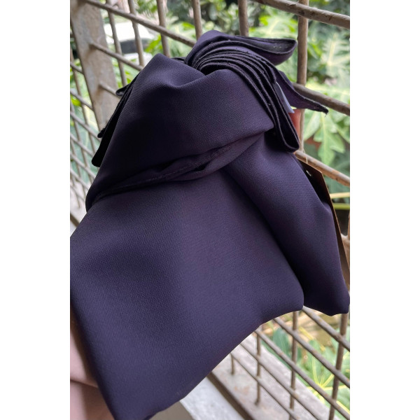 Georgette Hijab Grey Purple